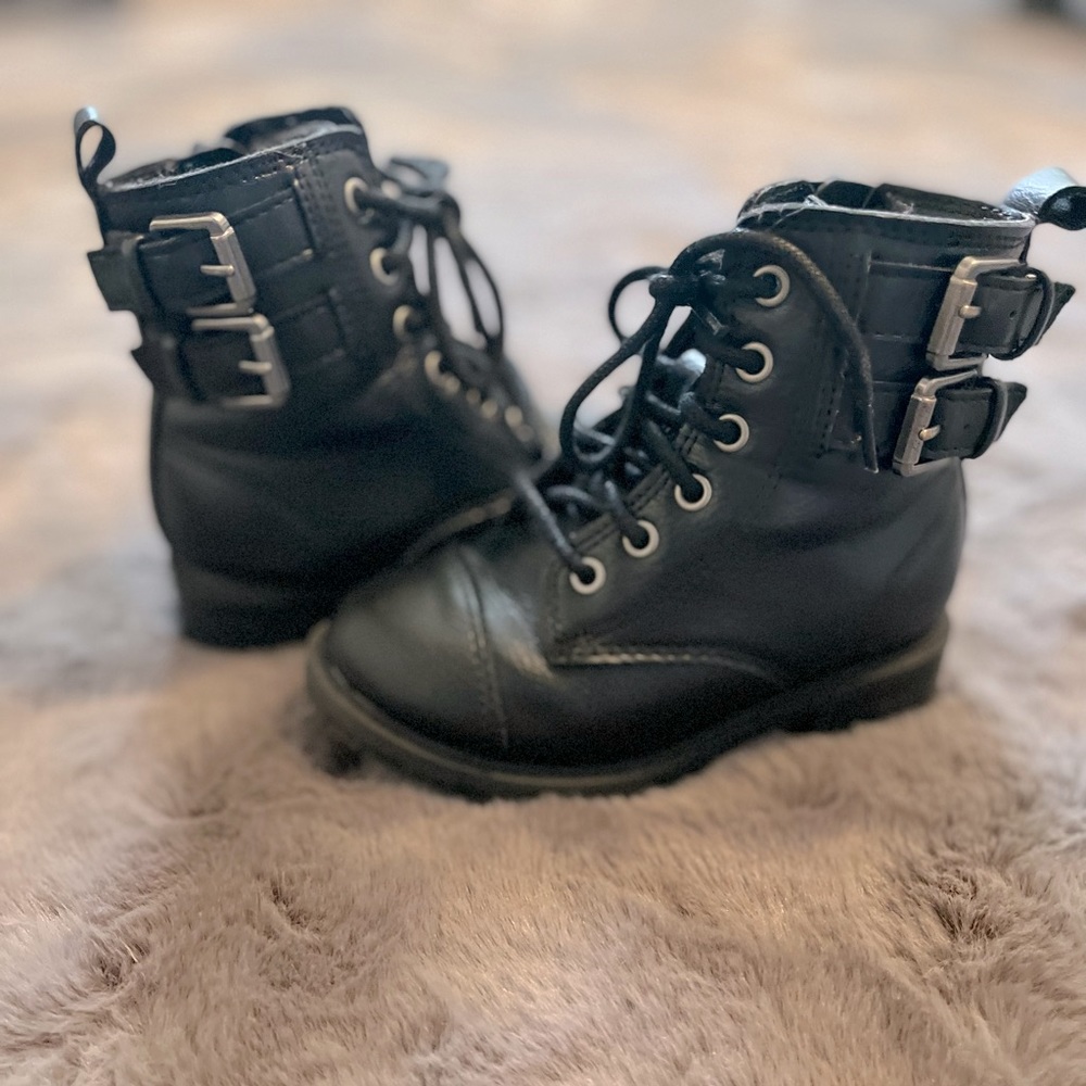 Black Combat Boots